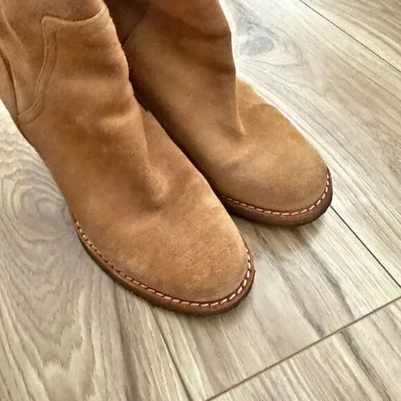 UGG | Ugg Australia Josie Boots Mid Calf Convertible Ankle Boot Bootie | Size 8 - Picture 9 of 12